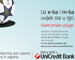 Koristite elektronske usluge UniCredit Bank i osvojite nagrade