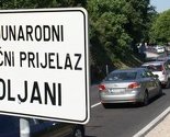 Na graničnim prijelazima Doljani i Prisika čeka se sat vremena