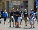 Stiže sve više Plavih: Navijači Želje "okupirali" Plzen