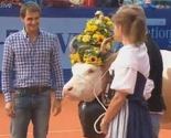 U Gstaadu Federeru poklonili kravu Desiree