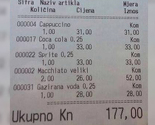 Pogledajte račun iz dubrovačkog kafića: Je li ovo preskupo?