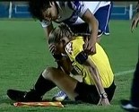 Brazilski nogometaš loptom udario pomoćnu sutkinju u glavu