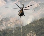 Pogledajte kako helikopter OSBiH gasi požar iznad Jablanice