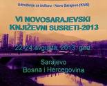 Novosarajevski književni susreti od 22. do 24. augusta