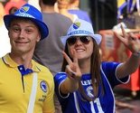 Navijači sa zastavama i šalovima preplavili ulice Sarajeva