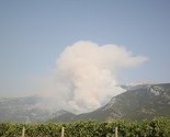 Na požarištu Daganjska planina  sve više plamena