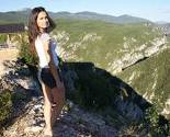 Finalistica izbora Miss Earth Zorica Babić u posjeti Nacionalnom parku Una