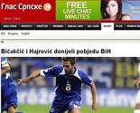Glas Srpske za reprezentaciju BiH napisao "naši", a zatim promijenili