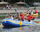 Tuzla: "Slani rafting" na Panonskim jezerima