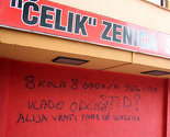 Nezadovoljni navijači Čelika išarali tribinu na Bilinom Polju, traže ostavku Jagodića
