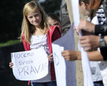 Djeca i roditelji iz Konjević Polja nezadovoljni okončali protest