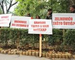 Radnici Poljoprivrednog dobra Butmir i danas ispred Vlade KS
