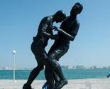 Statua od 16 metara u Dohi podsjeća na okršaj Zidanea i Materazzija