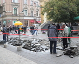 Počeli radovi na sanaciji šetnice u Ferhadiji