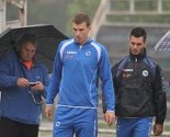Zmajevi trenirali po kišnom i prohladnom vremenu, Lulić se priključio ekipi