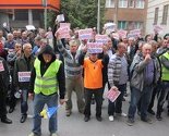 Radnici Hidrogradnje nastavljaju sa štrajkom bez obzira na prijetnje otkazima