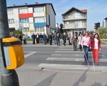 Povodom Dana bijelog štapa u Nedžarićima postavljen zvučni semafor