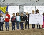 Djeca i roditelji iz Kamenice stigli u Sarajevo: Ostajemo pred OHR-om