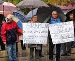 Radnici Hidrogradnje protestovali ispred Predsjedništva BiH