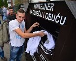 Postavljeni prvi humanitarni kontejneri: Darujte odjeću umjesto da je bacate