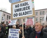 Više od 500 metalaca protestovalo u Sarajevu: Dok nas godinama lažu, radnici nam umiru