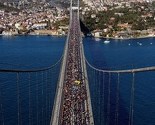 Euroazijski maraton: 100.000 ljudi prošlo mostom na Bosforu