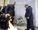 Komšić i Izetbegović položili cvijeće na Vječnoj vatri 