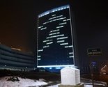 Zgrada institucija BiH u znaku borbe protiv AIDS-a