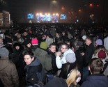 Divanhana, Frenkie, Konvoj i gosti na javnom dočeku Nove godine u Sarajevu