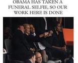 Tumblr grupa "Selfies at Funerals" ugašena nakon Obamine selfie na Mandelinoj komemoraciji