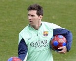 Hat-trick Lionela Messija na treningu