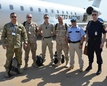 Srdačan doček bh. policajaca u Južnom Sudanu