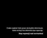 Crna Gora: Prazna treća strana listova Dan i Vijesti