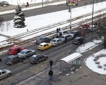 Sarajevo: U lančanom sudaru na Dolac Malti učestvovalo osam vozila