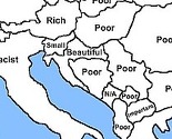 Zanimljiva karta Evrope: Ako pitate Google, BiH je poznata po siromaštvu