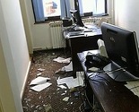 Zapaljena kancelarija u zgradi Vlade USK-a, tri policajca povrijeđena