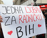 U Beogradu protest podrške: Draga Bosno uz tebe smo