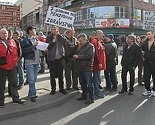 Radnici GRAS-a se pridružili demonstrantima kod Higijenskog zavoda