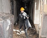 Uposlenici Općine Centar čiste zgarišta i spašavaju opremu