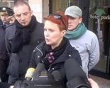 Aida Sejdić demonstrantima u Bihaću: Ne dozvolite da nas političari razjedine