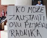 Radnici hotela Holiday ponovo protestuju u holu: Nećemo odustati!