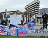 Mostar: Oko 150 građana protestovalo na Španskom trgu