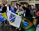 Uoči utakmice Egipat - BiH: Innsbruckom odjekuje "Bosna je šampion"