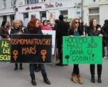 Marš ulicama Sarajeva: Hoćemo 8. mart 365 dana u godini