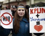 Pristalice i protivnici ukrajinske vlade održali proteste na Krimu