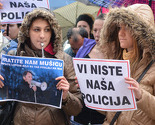 Mostar: Građani protestovali protiv hapšenja Hindića
