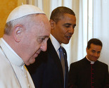 Papa Franjo se prvi put susreo sa Barackom Obamom