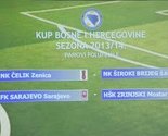 U polufinalu Kupa BiH Čelik protiv Širokog, a Sarajevo protiv Zrinjskog