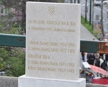 Spomen-ploča na mostu Ciglane, sjećanje na četvero ubijenih Sarajlija