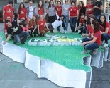 Akcija "Let's Do It": Nacrtana 3D karta BiH i očišćen Veliki park